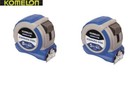 KOMELON STAINLESS 5m/16ft OR 8m/26ft PowerBlade HI VIZ End Tape Measure