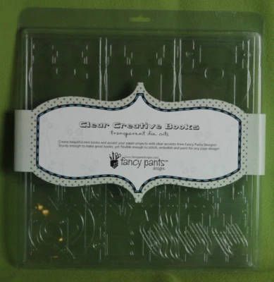 Scrapbooking - fancy pants design - Clear Creative Books - Transparent Die Cuts - Bild 1 von 3