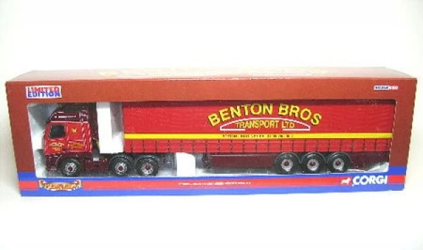 Volvo Fh Curtainside Benton Bros Ltd. (1:50) CORGI - Immagine 1 di 1