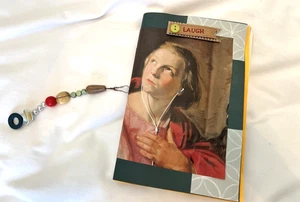 Auriculares de risa diario basura arte, hechos a mano 6x9" 20+pgs. Efímero embellecido - Imagen 1 de 20