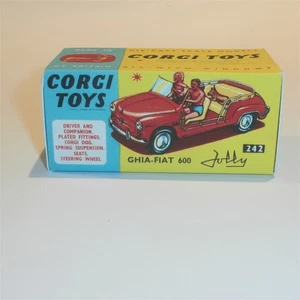 Corgi Toys  242 Fiat Ghia Jolly Repro Box - Picture 1 of 4