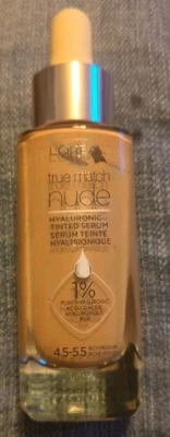 L'Oreal Paris True Match Nude Hyaluronic Tinted Serum 4.5-5.5 Rich Medium - Image 1 of 2