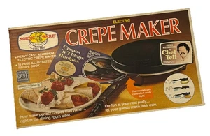 Vintage Nordic Ware Electric Crepe Maker #85006 Heavy Cast Aluminum ~ Open Box - Picture 1 of 15