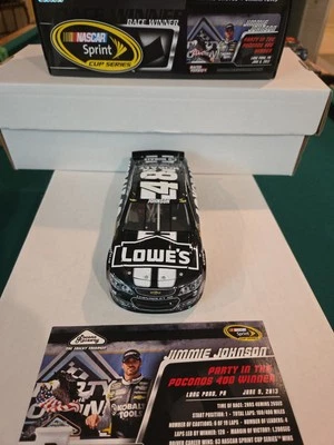 2013 Jimmie Johnson Pocono Raced Win 1/24 - Image 1 of 4