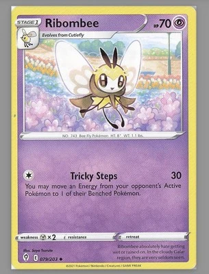 SWSH07: Evolving Skies #079/203 Ribombee - Image 1 of 2