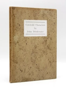 Cotswold Characters JOHN DRINKWATER / PAUL NASH Illust. 1923 2nd Imp VG+ - Picture 1 of 13