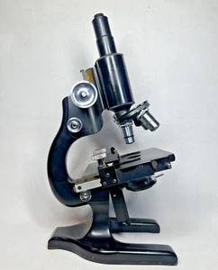 Large Vintage/Antique Spencer Buffalo USA Microscope 1940's - Picture 1 of 11