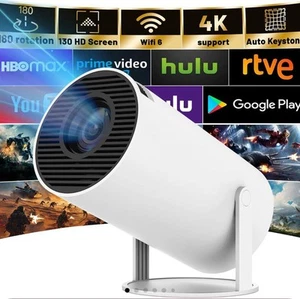 Mini Projector, HY300 PRO Portable Projector - Picture 1 of 7