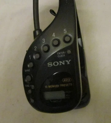Sony SRF-HM22 FM/AM Walkman PLL Synthesized Radio Headset Tested Works - Image 1 of 3