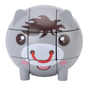Speed Puzzle Toy 6 Pcs Interactive Animal 3 X 3 Speed Puzzle Educational For - Picture 1 of 24