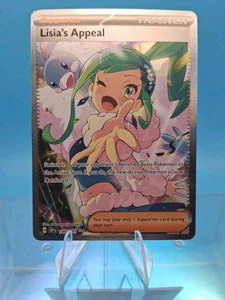 Pokemon Tcg Appello di Lisia 246/191 Scintille Urgenti Illustrazione Speciale Holo NM - Foto 1 di 2