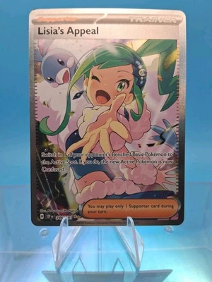 Pokemon Tcg Lisia's Appeal 246/191 Surging Sparks Special Illustration Holo NM - Image 1 of 2