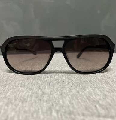 John Varvatos V767 Aviator Plastic Sunglasses Eyeglasses Matte Black Japan As Is - Image 1 of 4