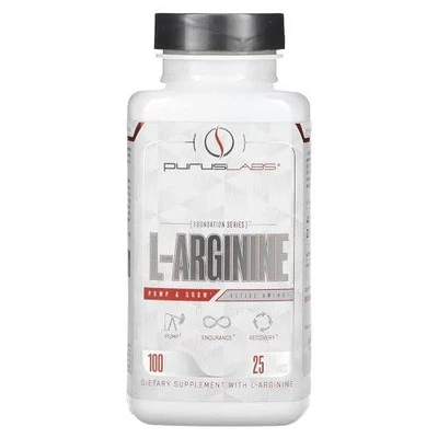 Aminoácido ativo Purus Labs L-Arginina | Aumenta a resistência, melhora os músculos e | - Imagem 1 de 3