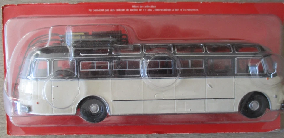 HACHETTE BUS CAR "ISOBLOC 648 DP  en boite 1:43 - Photo 1/1