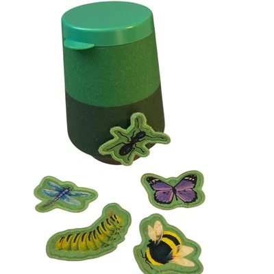 Lovevery Fuzzy 5 Bugs Shrub The Adventurer Play Kit 16+ Months Montessori - Image 1 of 4