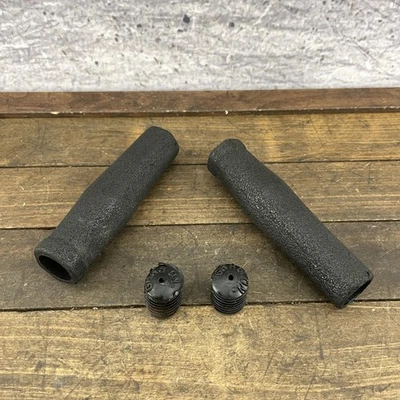 老式抓地力车把握把山地车山地自行车六角端塞 — 第 1/4 张图片