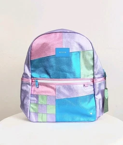 State Metallic Patchwork Kane Kinder Doppeltasche großer Rucksack Mädchen Büchertasche - Bild 1 von 9