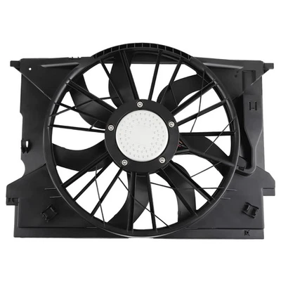 Conjunto de ventilador de refrigeración del radiador 600 W para Mercedes-Benz E CLS 2003-2011 W211 W219 Foto 1 de 4