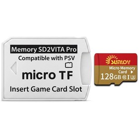 PS Vita Memory Card Adapter 128GB + High Speed MicroSDXC