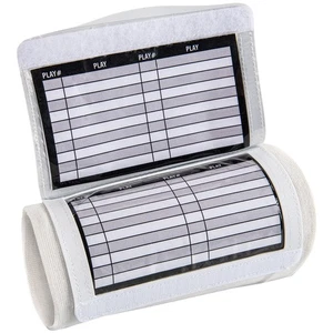 Champro Multi-Sport Triple Card Playcall Wrist Sleeve - White/White - Youth - Picture 1 of 1