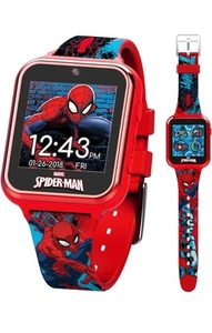 Spider-Man Rosso Educativo Touchscreen Smart Watch Giocattolo per Ragazzi, Ragazze, Neonati - Foto 1 di 5