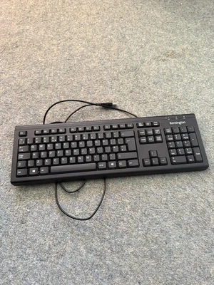 Kensington PK1100U Full Size Keyboard Black Wired USB QWERTY (Standard) 104-Keys - Image 1 of 2