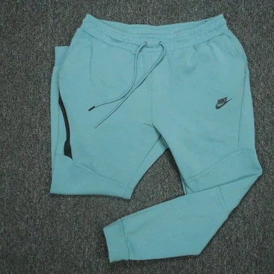 Nike Pants Men Large Blue Tech Fleece Joggers Athletic Zip Pocket - Image 1 of 4