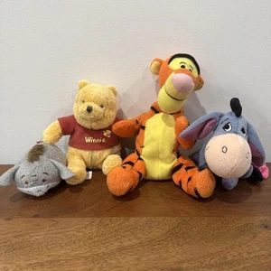Disney Winnie The Pooh Tigger Retire Plush 4 Plush Lot - Picture 1 of 8