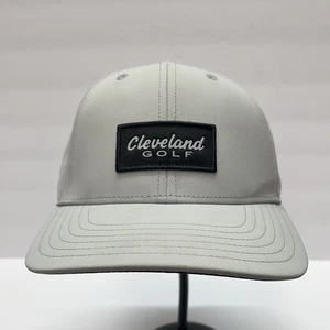 Cleveland Cappello Golf Berretto Grigio Snapback Regolabile Poliestere Logo Patch - Foto 1 di 9