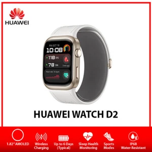 NEW Huawei Watch D2 1.82" AMOLED Bluetooth iOS Android Smartwatch AU – Gold - Picture 1 of 6