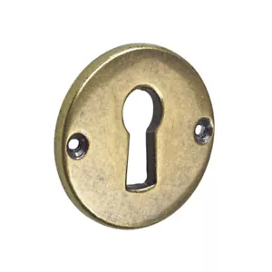 Hettich Schlüsselschild, Ø 30 x 2,5 mm, Stahl, brüniert für Buntbartschlüssel - Bild 1 von 2