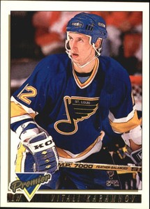 1993-94 (BLUES) Topps Premier Gold #292 Vitali Karamnov