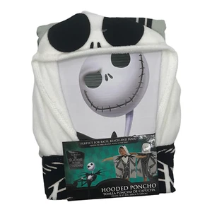 Nightmare Before Christmas Kapuzen Poncho Handtuch für Bad Strand Pool von Disney - Bild 1 von 1