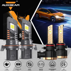 For Hummer H3 2006-2010 AUXBEAM Canbus LED Headlight High Low Beam + Fog Lights - Picture 1 of 12