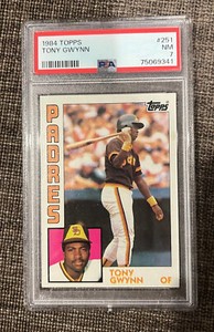 1984 Topps Tony Gwynn #251 PSA 7