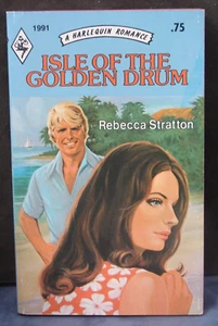 Isle of the Golden Drum, by Rebecca Stratton, 1976 Romance Paperback 5488 - Picture 1 of 2