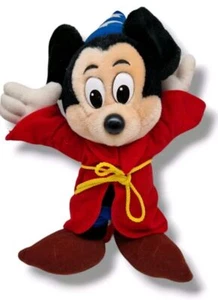 ⚡Micky Maus Zauberer Plüschtier Zauberlehrling Mickey Figur Fantasia Heunec ⚡ - Imagen 1 de 12