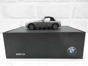 1:43 NOREV BMW Z4 Roadster Grey Dealer Authentic Diecast Model Car - Picture 1 of 10