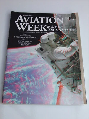 Aviation Week Magazine Dec 24 2001 - Photo Issue & Aerospace Art Awards - Image 1 of 2
