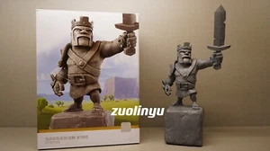 Estatua rara del rey bárbaro de Choque de clanes Supercell (regalo de Navidad) - Imagen 1 de 4