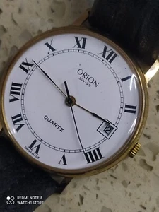Cuarzo vintage ORION Cal orion 81 NO FUNCIONA PARA REPARACIÓN Hecho en Suiza - Imagen 1 de 4
