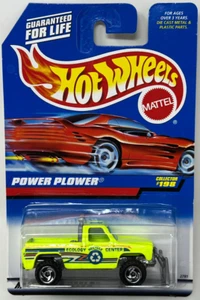 Hot Wheels 1997 - Power Plower #198 Yellow Ecology Neu ungeöffnet 1:64 #2781 ORSB - Bild 1 von 6