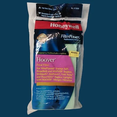 Filtro de repuesto Honeywell H13009 para Hoover filtro final WindTunnel paquete de 2 Foto 1 de 4