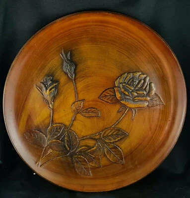 Wood Carving Style Serving Platter/Tray Made with Heavy Duty Plastic Material - Image 1 of 4