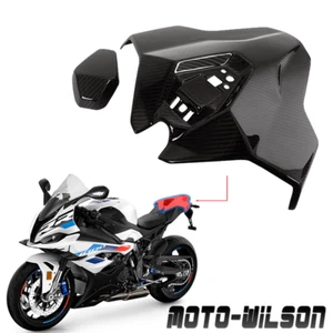 For BMW S1000RR 2023 100% Carbon Fiber Rear Tail Seat Unit Upper Cover Gloss - Picture 1 of 15