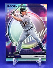 Magglio Ordonez 2023 Panini Chronicles Recon #19 Blue Foil /99 - Detroit Tigers