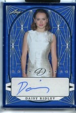 2023 Leaf Decadence Pop Century Daisy Ridley Framed Auto 1/4