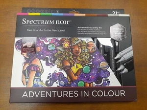 Spectrum Noir Advanced Discovery Kit - Adventures in Colour dual tip art liner - Picture 1 of 2