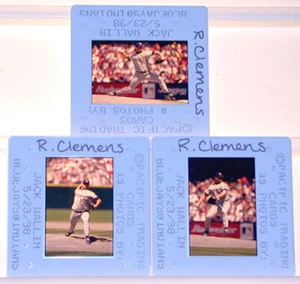 MLB Toronto Blue Jays 1998 Roger Clemens 3 fotos diapositivas negativas por J. Wallin - Imagen 1 de 1